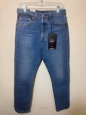 Levi's Premium 501 Skinny High Rise Jeans 29x28